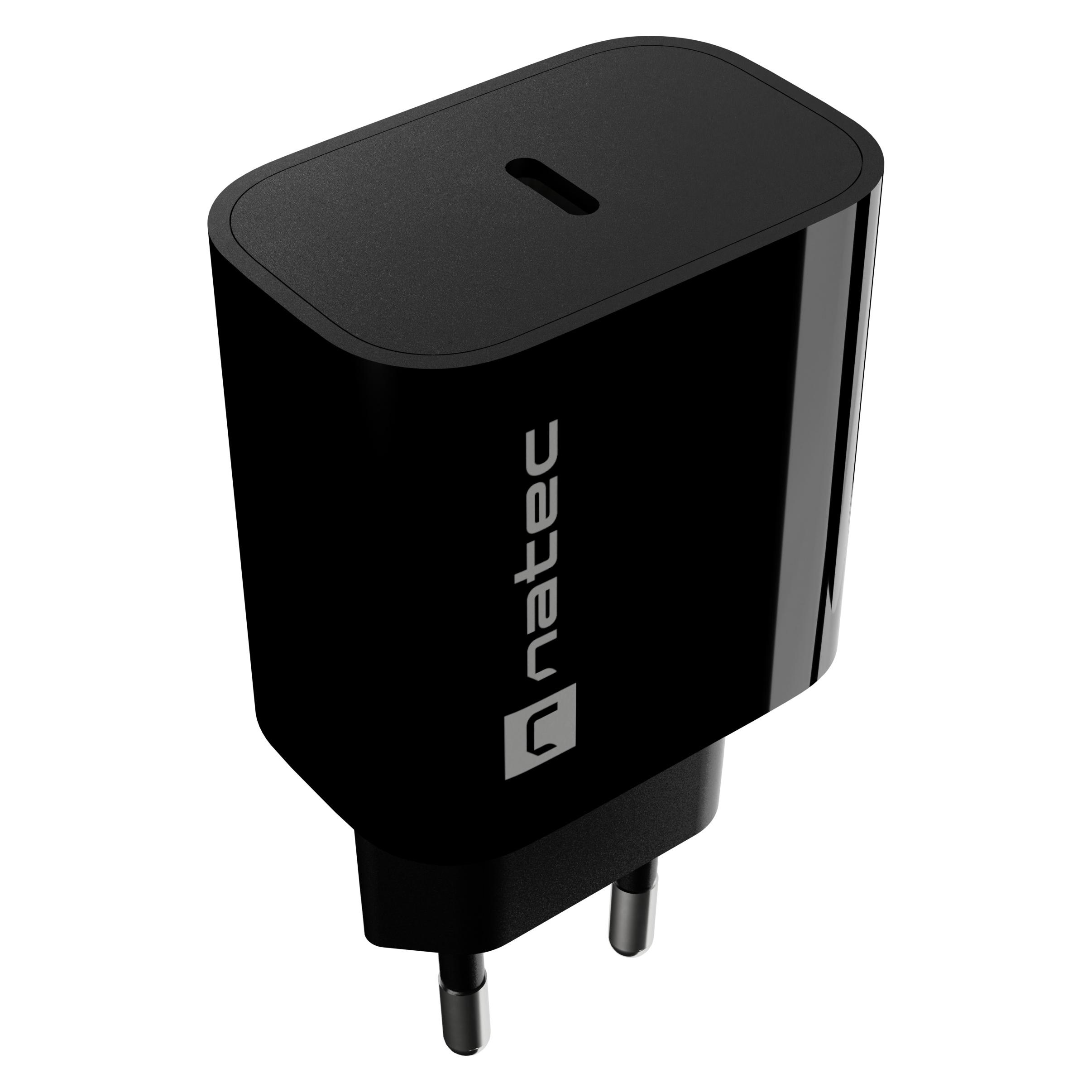 Genesis Natec ładowarka Sieciowa Ribera 1x USB-C 20w Czarn (20 W, 1 Port) (NUC-2395)