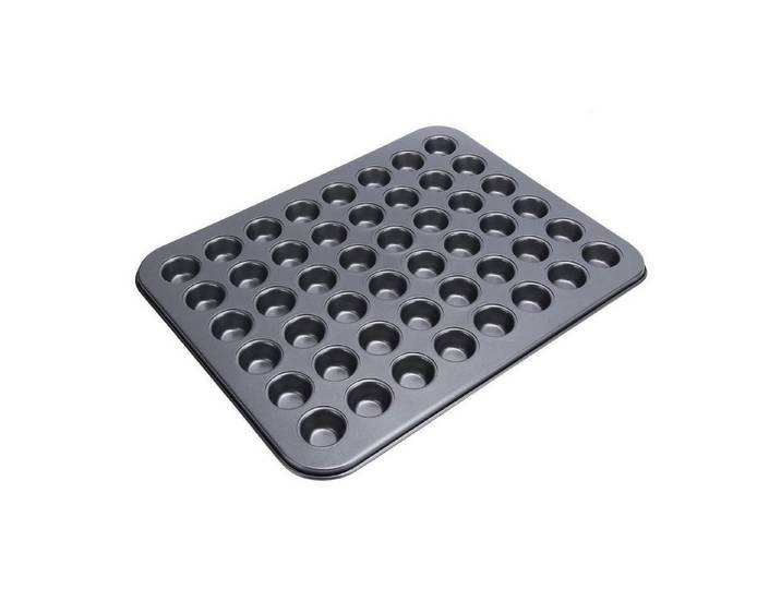 LuxusKollektion Muffinform Muffinblech 48 Tassen Antihaft Karbonstahl, (48-tlg)
