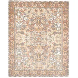 THEKO Nepalteppich Jabu Silk CX3514 vanille 246 x 306 cm