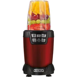 Sencor SNB 6601RD, Standmixer, Schwarz, Rot