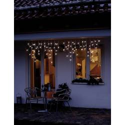 Hellum 555400 Lichternetz-System-Erweiterung Innen/Außen Anzahl Leuchtmittel 80 LED Warmweiß Beleuchtete Länge: 2 m erweiterbar
