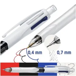 BIC Multifunktionsstift »4 Colours 3+1« blau
