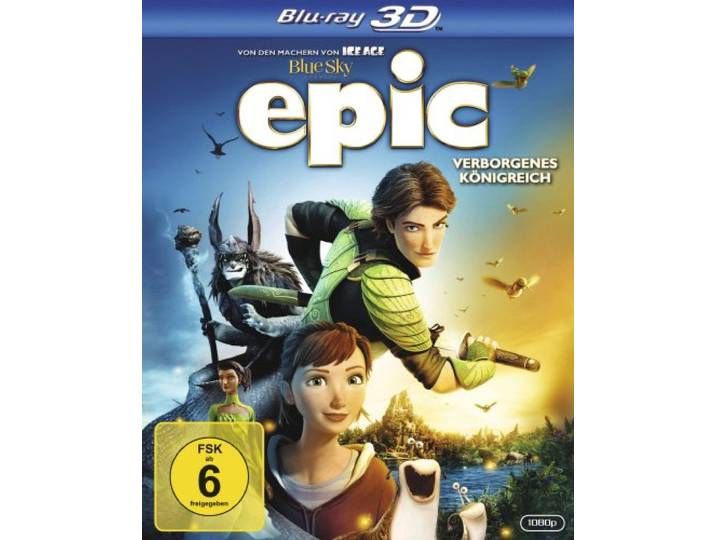 Epic - Verborgenes Königreich: Blu-ray 3D + 2D + DVD