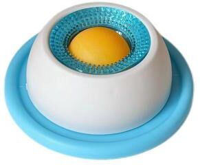 Market Central Pet Lick Mat Slow Feeder Bowl For Dogs And Cats Interactive Enrichment Toy blue