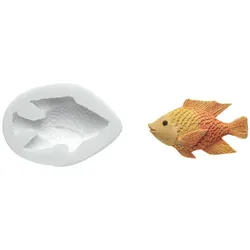 Silikonform „Fisch“ 35 × 58 mm