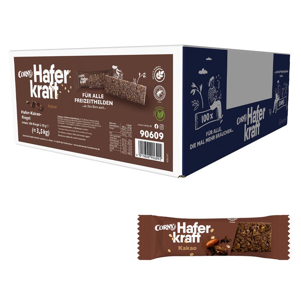 CORNY Müsliriegel Haferkraft Kakao 3007666