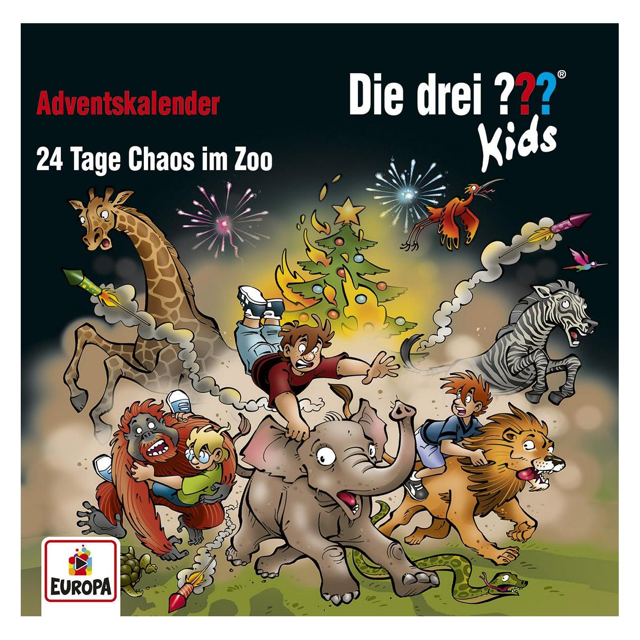 Europa Die drei??? 24 Tage Chaos im Zoo (39819332)
