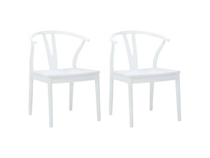 NLQMSU Esszimmerstuhl, 2 Stück, Massivgummi Gepolsterter Sitz, Vintage-Stil, chic, Gummibaumholz, Esszimmer, Heimbüro, pflegeleicht
