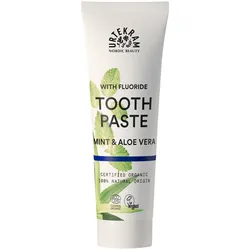 75ml URTEKRAM Tooth Paste Mint & Aloe Vera With Fluoride