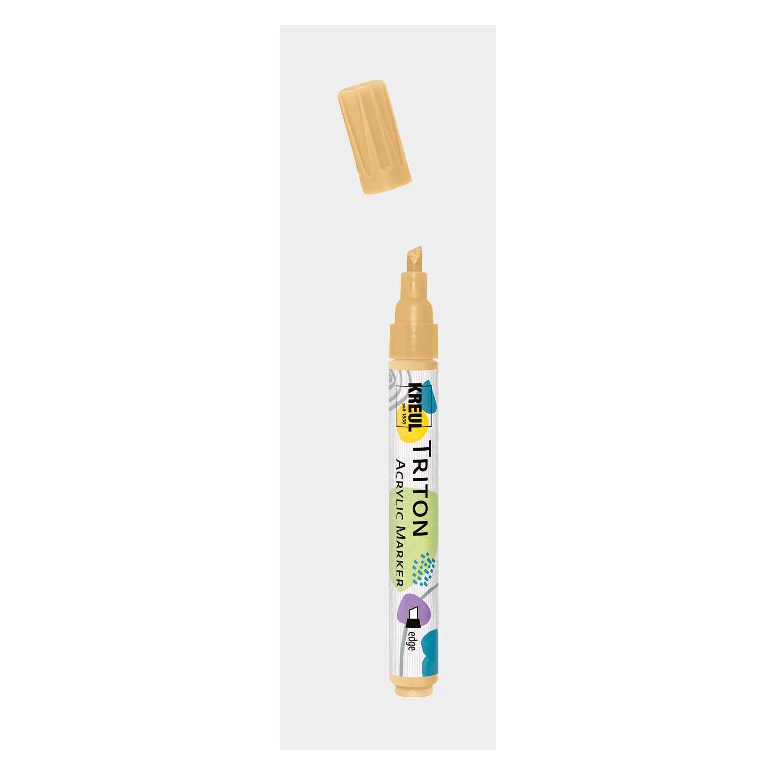 Kreul Triton Acrylic Marker Edge hellgold (1x) (17850)