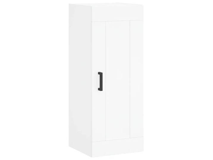 Armoire murale rangement élégant 34 x 34 x 90 cm bois blanche