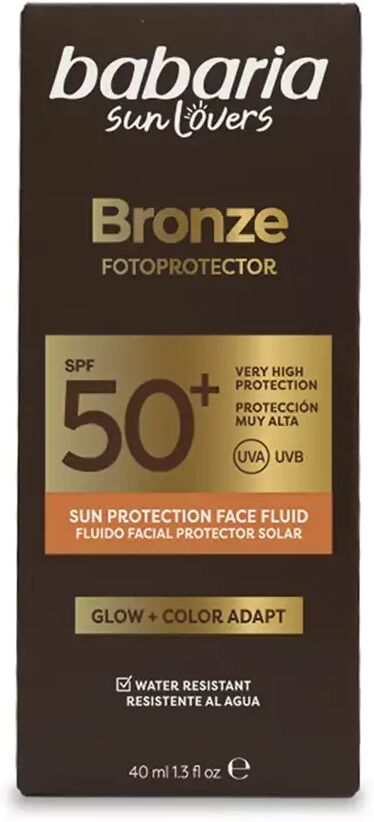 Babaria Sun Lovers Bronze Facial Solar Fluid SPF50+ 40 ml