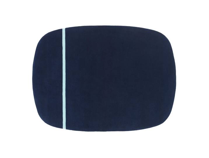 Normann Copenhagen Tapis Oona 175x240 cm Bleu