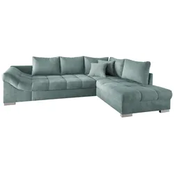 Wohnlandschaft Alvito Mintgrün Nylon/Mikrofaser