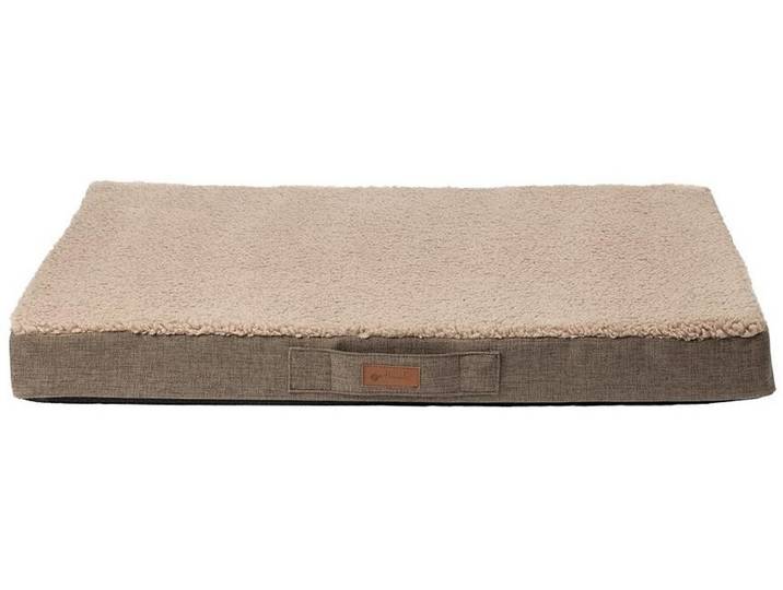 Tierbett Petlando Merano Ortho Kissen tabaco Gr.S , braun, B/H/L: 50cm x 8cm x 72cm, Tierbetten, Tierbett