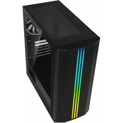 BitFenix Saber Mesh FRGB PC Case Medium Black (ATX), PC Gehäuse, Schwarz