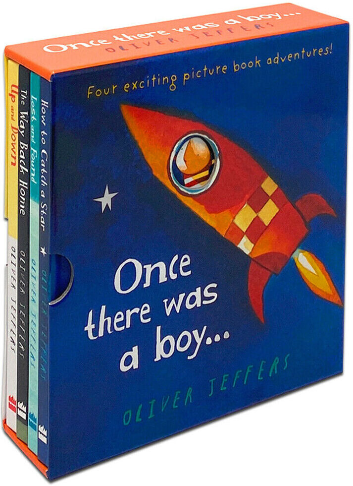 HARPERCOLLINS Oliver Jeffers Once there was a boy... 4 Books Collection Set