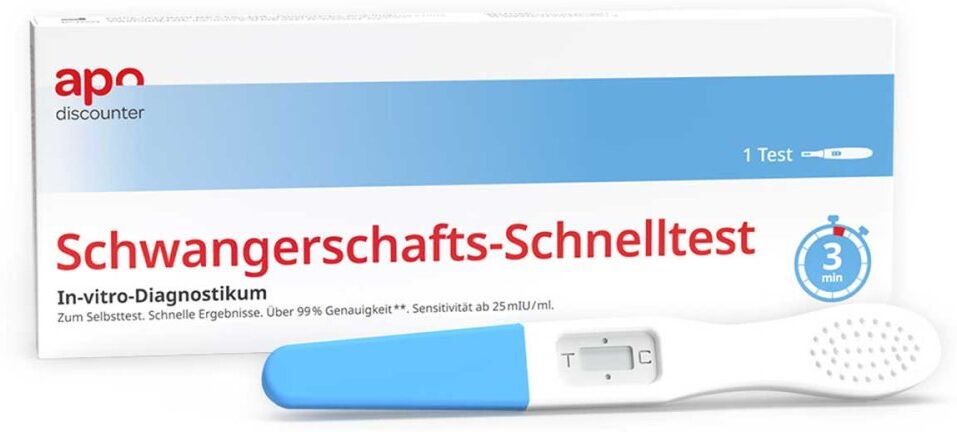Schwangerschaftstest von apodiscounter