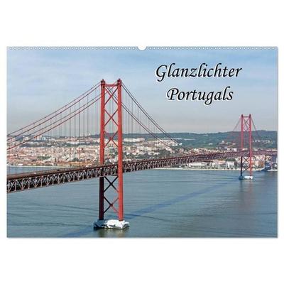 Glanzlichter Portugals (Wandkalender 2026 DIN A2 quer), CALVENDO Monatskalender