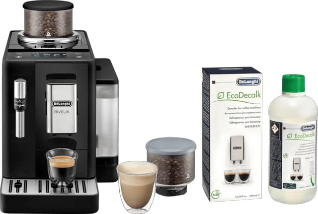De'Longhi Rivelia EXAM440.35.B Koffiemachine met Ontkalker