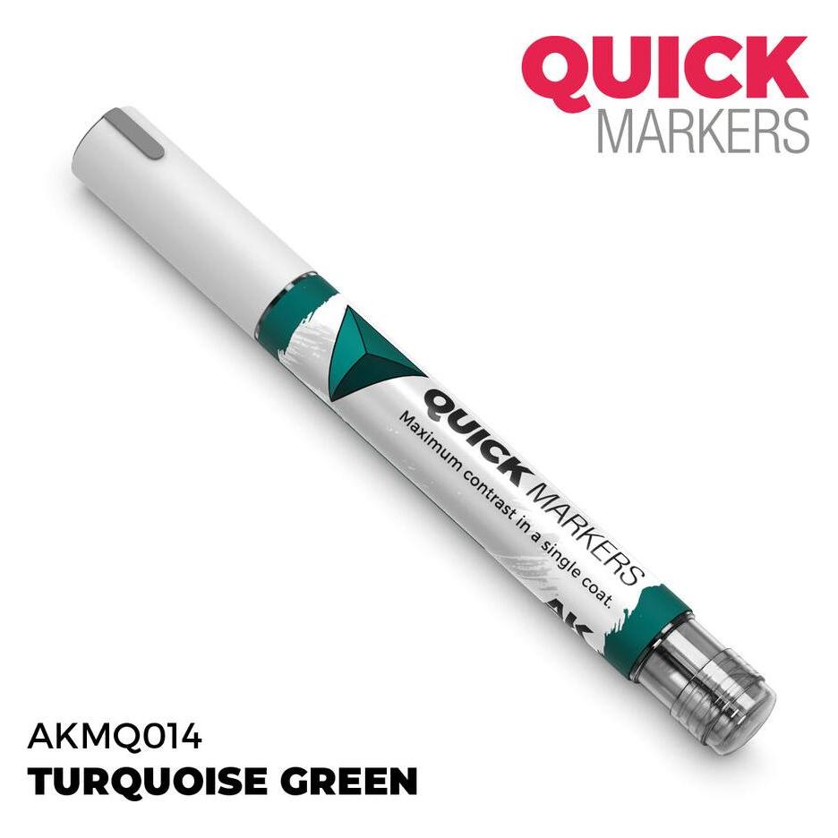 AK Interactive - Quickmarker Turquoise Green (AKMQ014)