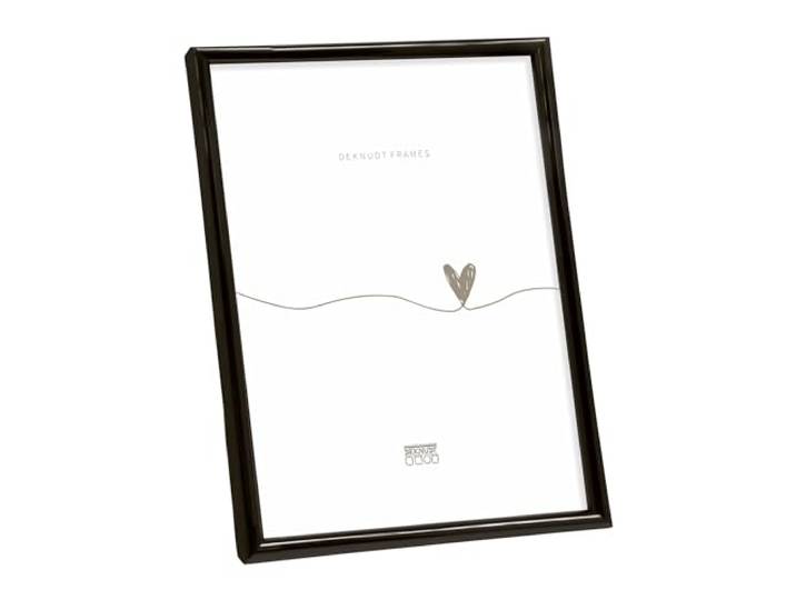 Deknudt Frames Kunsthars fotolijst Goud, glanzend zwart, 13 x 18 cm