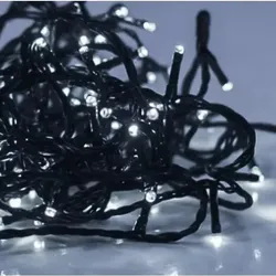 Dekortrend Basic: Outdoor-Lichterkette, 1000 LEDs, kaltweißes Licht