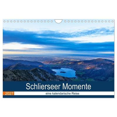 Schlierseer Momente - eine kalendarische Reise (Wandkalender 2027 DIN A4 quer), CALVENDO Monatskalender
