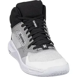 KEMPA Hallen-Sport-Schuhe Kourtfly Mid, Größe 11.5 in Weiß Weiß