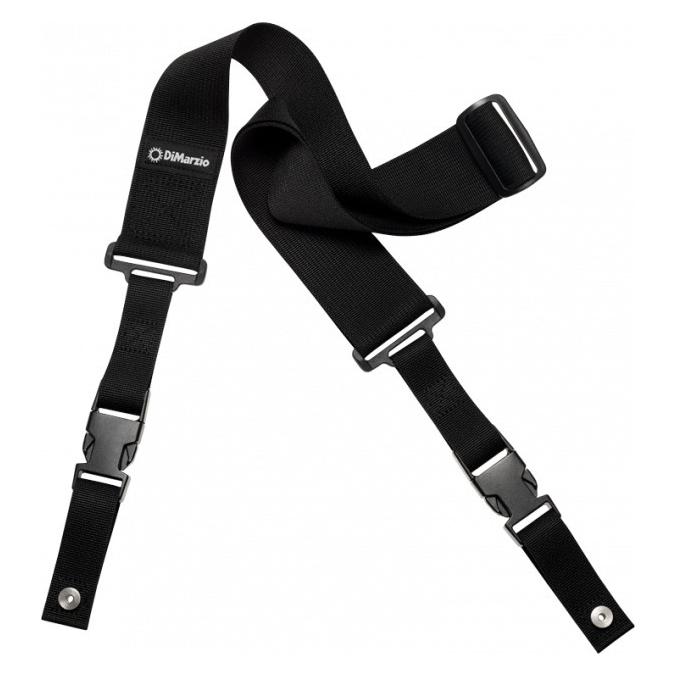 DiMarzio Cordura Cliplock strap, black (DD2220BK)