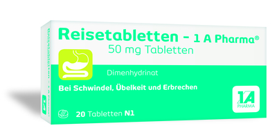 1 A Pharma GmbH REISETABLETTEN-1A Pharma 20 St 05368650