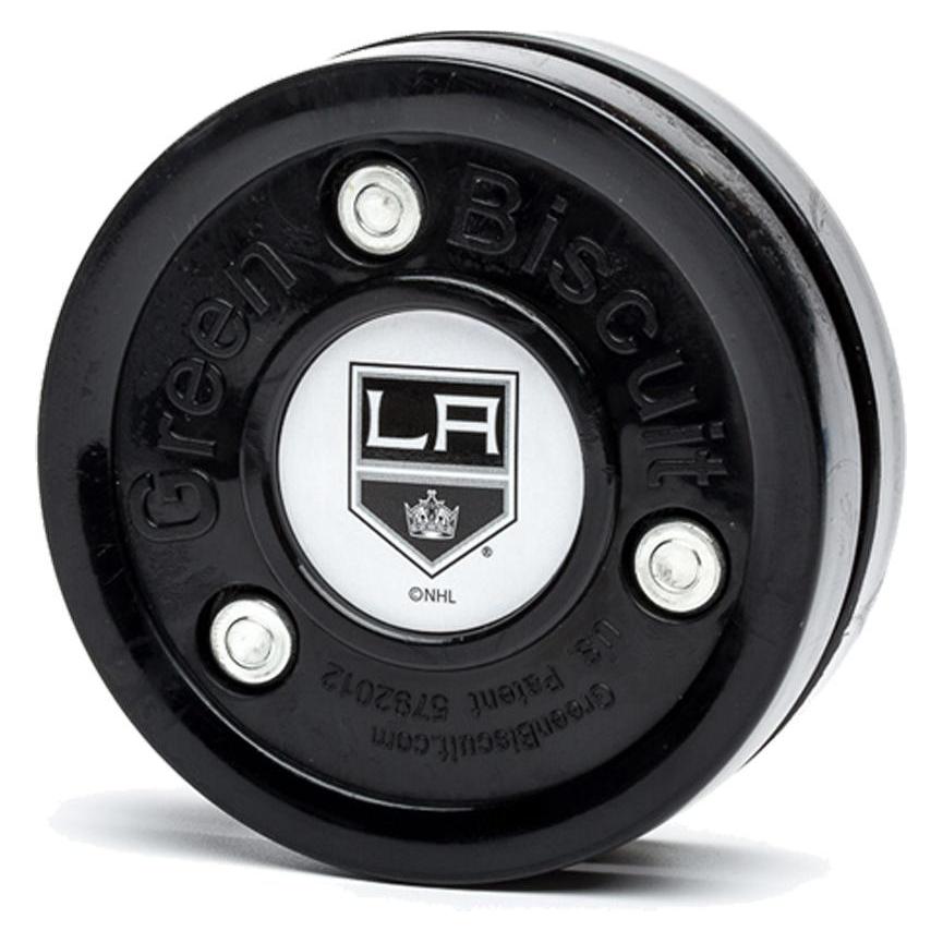 Green Biscuit NHL STICKHANDLING PUCK Grüner Keks LA Kings Schwarz (Grüner Keks) (Green Biscuit)