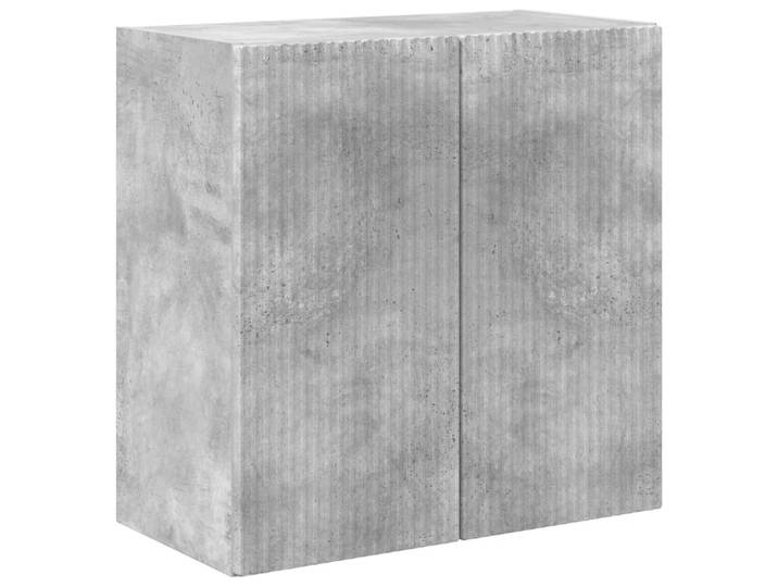 Meuble tv mural minimaliste 60 x 31 x 60 cm bois marron