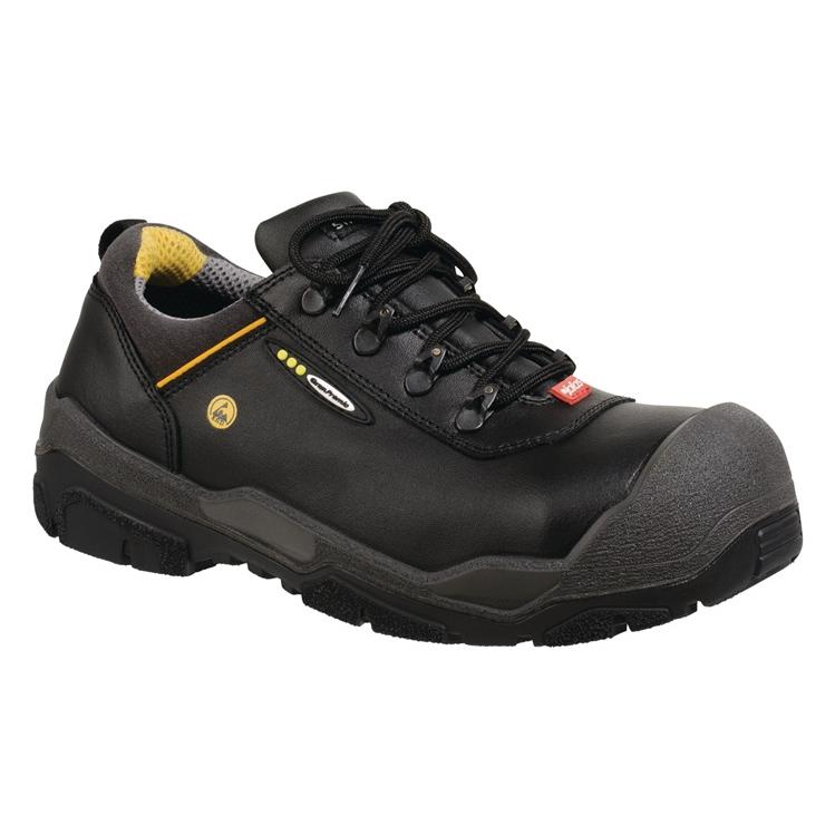 Jalas Halbschuh 1538 Terra schwarz grau gelb S3 Gr. 45 (S3, 45) (1538-45)