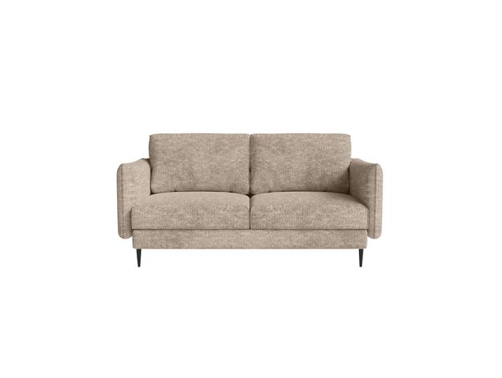 Sofa en tissu chenille 2 places, Marron