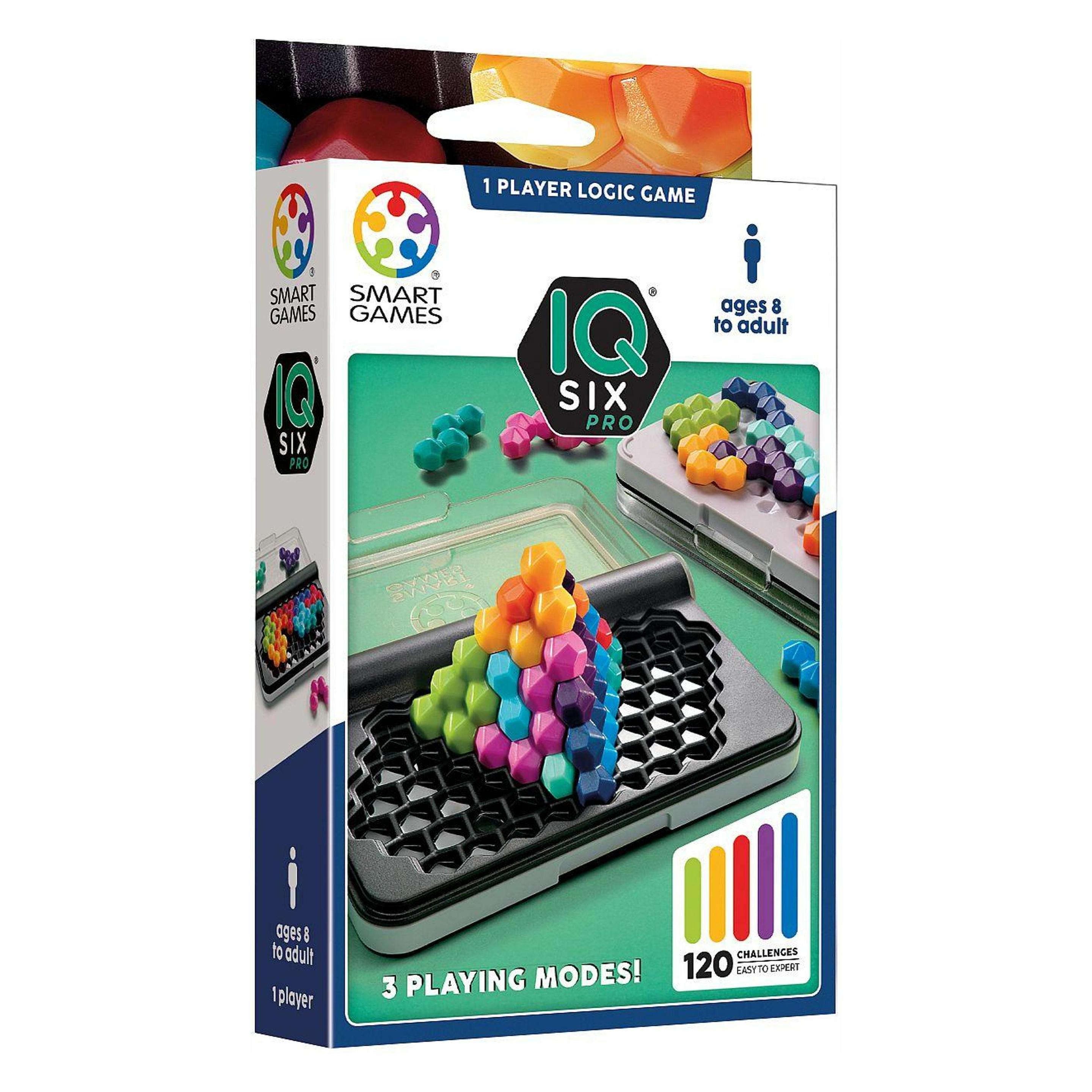 Smart Games IQ Six Pro (Deutsch, Französisch, Italienisch, 1 Spieler) (SG2454)