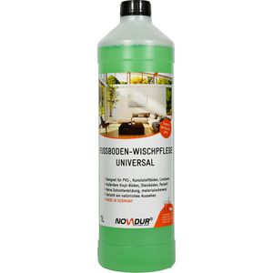 Novadur Bodenpflege Fußbodenwischpflege Universal, reinigt & schützt alle Hartböden, 1 Liter