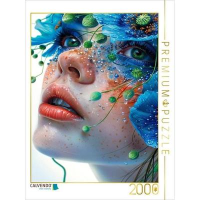 CALVENDO Puzzle Ein Gesicht zum Träumen | 2000 Teile Lege-Größe 90x67cm Foto-Puzzle für glückliche Stunden