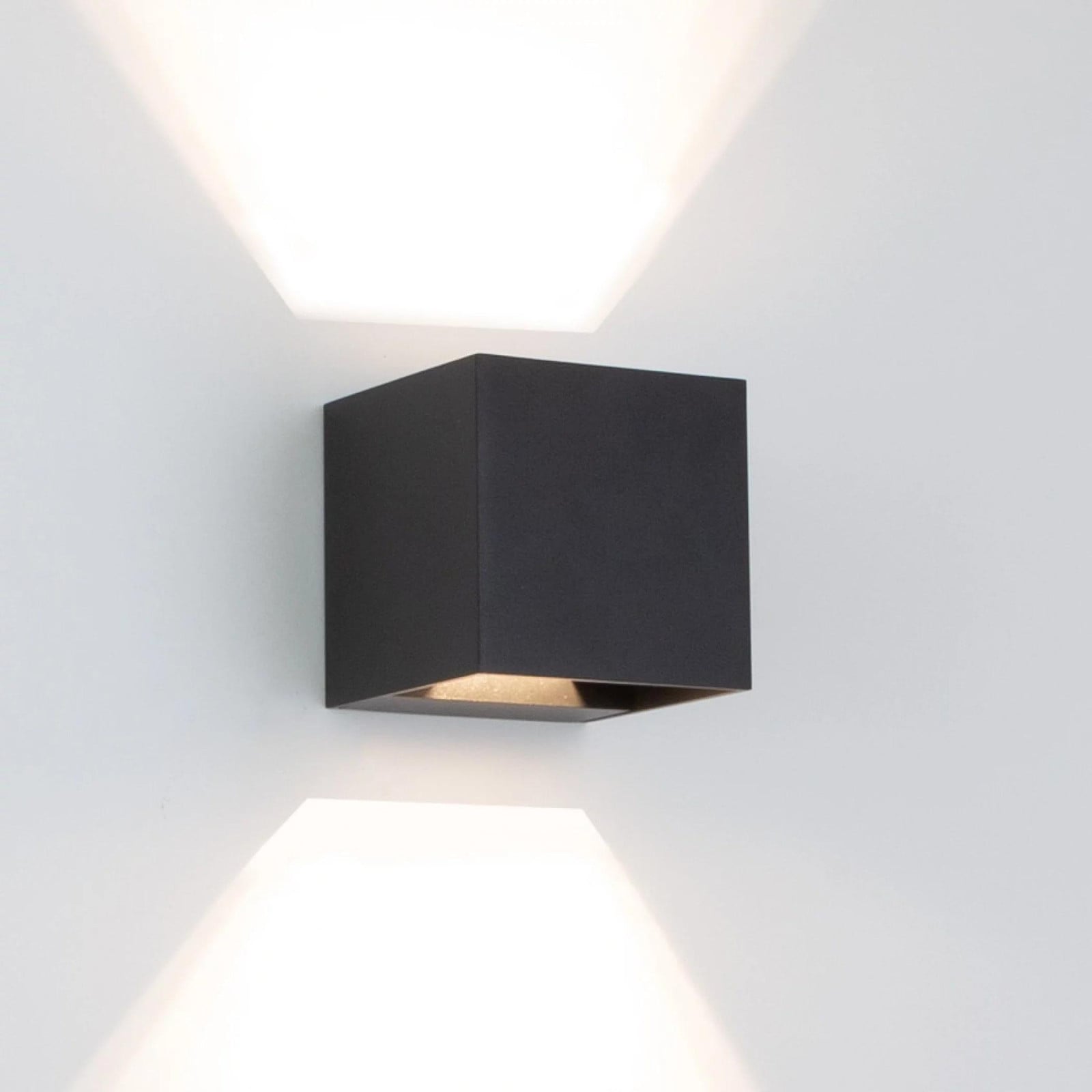 KS Verlichting Wandspot Reach zwart up & down