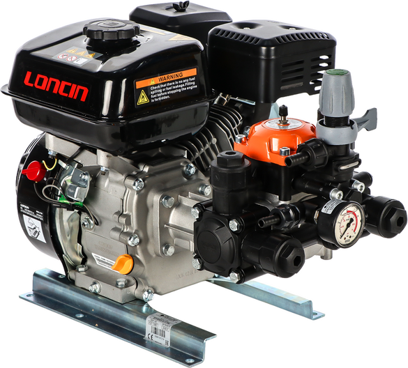 Comet MTP BPX25 PA6 - Motorpumpe für Sprühgeräte - Loncin G200F Motor - Version für Säuren und chemische Produkte