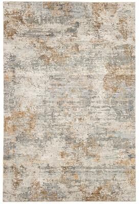 Terra by Obeetee Impressions Abstract Blue Rug
