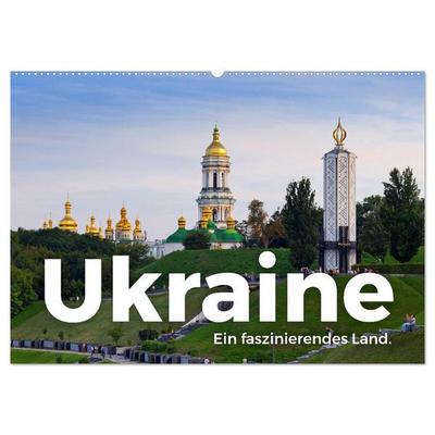 Ukraine - Ein faszinierendes Land. (Wandkalender 2026 DIN A2 quer), CALVENDO Monatskalender