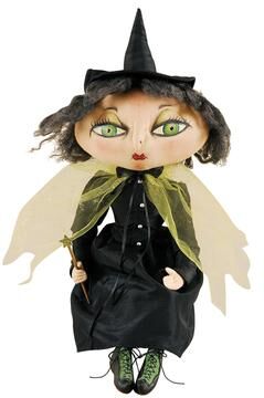 Gallerie II Xanzabelle Witch Joe Spencer Gathered Traditions Art Doll