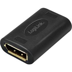 LogiLink DisplayPort AV Adapter [1x DisplayPort - 1x DisplayPort] Schwarz CV0145