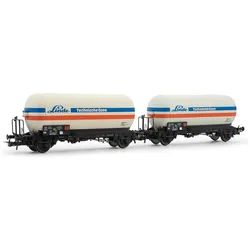 Rivarossi DB 2-teiliges Gaskesselwagen-Set Zgs Linde Ep. VI (Spur H0)