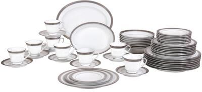 Noritake Crestwood 50-Piece Dinnerware Set, Service for 8
