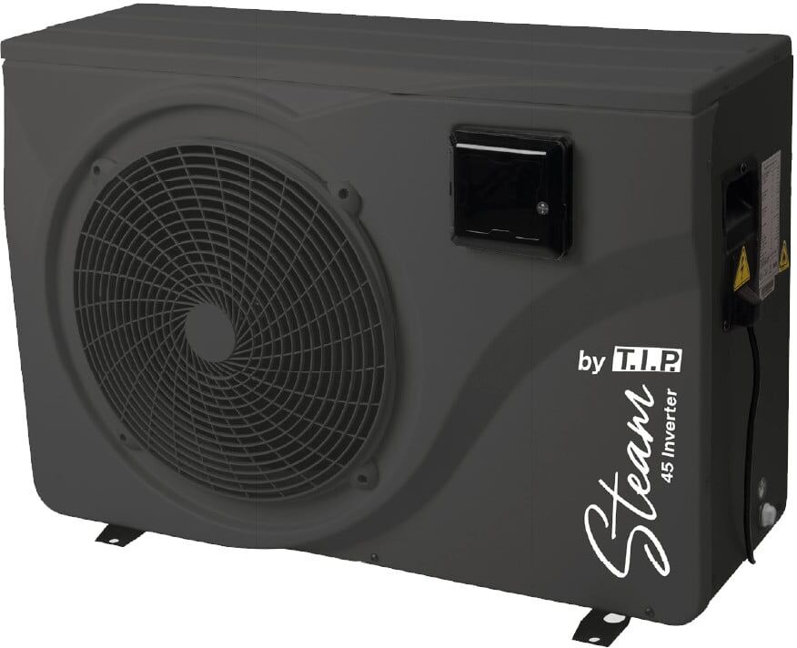 T.I.P. Pool-Wärmepumpe STEAM 45 Inverter, Invertertechnologie, für Pools bis 45 m³