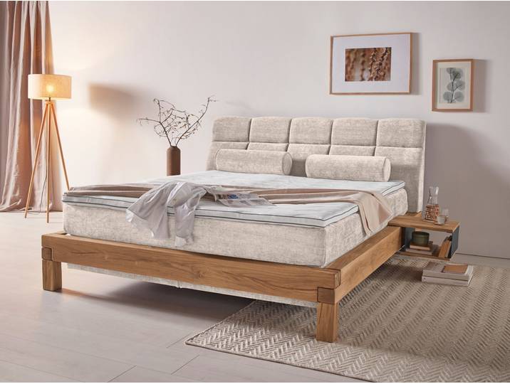 Home affaire Villads Liegefläche: 180/200 cm, Inside-Boxspring-Unterbau, recycelte Stoffe