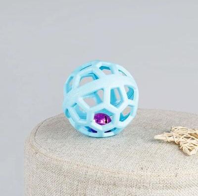 Uplift Treasures Rubber Hollow Ball Dog Chew Toy 8 3.54 In