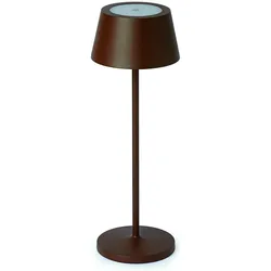 Maul, Tischlampe, MAULnina LED-Akku-Tischleuchte braun (210 lm)
